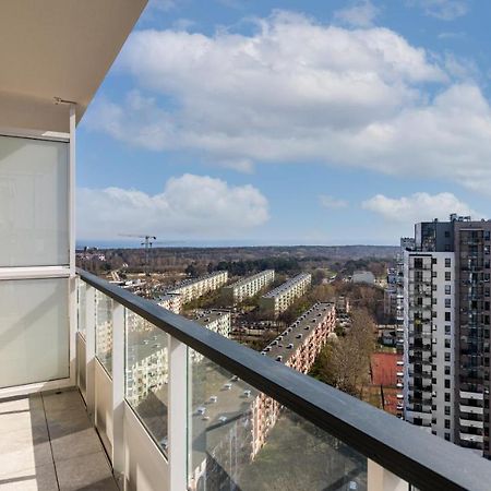17Th Floor Sea View - Billberry Apartments Gdansk Ngoại thất bức ảnh