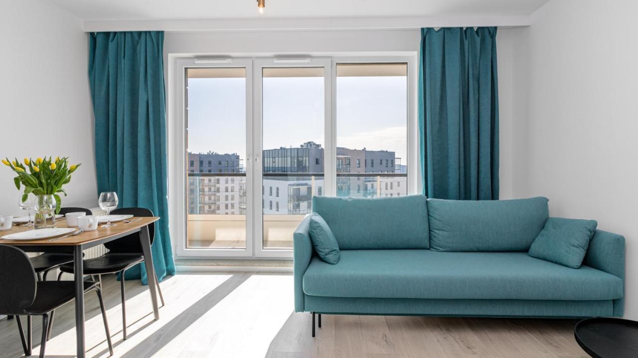 17Th Floor Sea View - Billberry Apartments Gdansk Ngoại thất bức ảnh